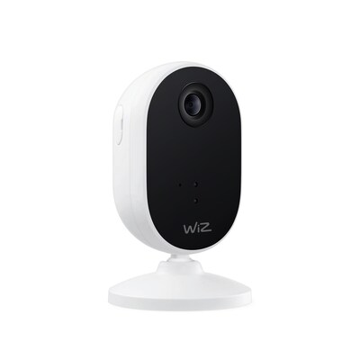 Weg in günstig Kaufen-WiZ Indoor Security Kamera mit WiFi Einzelpack. WiZ Indoor Security Kamera mit WiFi Einzelpack <![CDATA[• Kamera mit SpaceSense-Bewegungserkennung • USB-A-Anschlussadapter • Energieeffizienzklasse: F • Anwesenheit imitieren mithilfe Urlaubsmodus]]