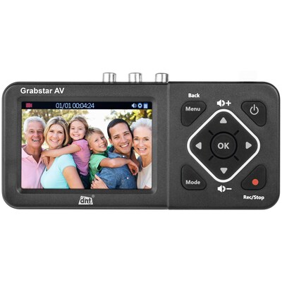 Integrierter günstig Kaufen-dnt Video-Digitalisierer Grabstar AV DNT000010. dnt Video-Digitalisierer Grabstar AV DNT000010 <![CDATA[• Großes 8,9-cm-Farbdisplay zur Kontrolle und Wiedergabe • Aufnahmeauflösungen: 720 x 576p, 720 x 480p, 640 x 480p • Integrierter Gerätelautsp