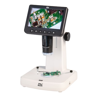 Digital Mikroskop günstig Kaufen-dnt digitales Mikroskop UltraZoom PRO DNT000006. dnt digitales Mikroskop UltraZoom PRO DNT000006 <![CDATA[• Großes 12,7 cm Farbdisplay • Vergrößerung: 10- bis 300-fach optisch - digitaler Zoom bis 1200-fach • Einzelbildern mit bis zu 12 Megapixel