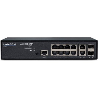 Lancom  GS-2310P+ 8x Gigabit Switch +2x Combo SFP PoE+ | 04044144614408