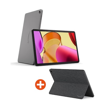 RH 64 günstig Kaufen-Amazon Fire Max 11 Tablet, 64 GB, Grau, mit Werbung inkl. Tastaturhülle. Amazon Fire Max 11 Tablet, 64 GB, Grau, mit Werbung inkl. Tastaturhülle <![CDATA[• 11,0 Zoll IPS Display mit 2000 x 1200 Pixeln • 2,2 GHz Mediatek-MT8188J Dual-Core-Pro