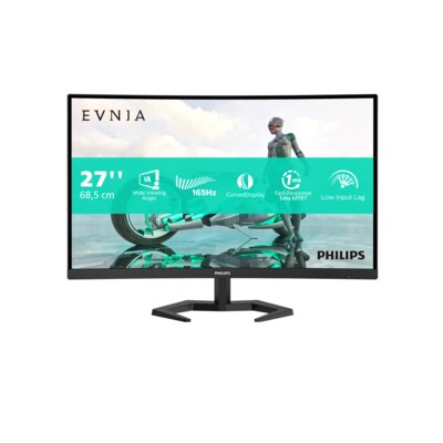 to HDMI günstig Kaufen-Philips Evnia 27M1C3200VL 68,5cm (27") FHD VA Curved Monitor 16:9 HDMI/DP 165Hz. Philips Evnia 27M1C3200VL 68,5cm (27") FHD VA Curved Monitor 16:9 HDMI/DP 165Hz <![CDATA[• Energieeffizienzklasse: E • Größe: 68,5 cm (27 Zoll) 16:9, Auflösung