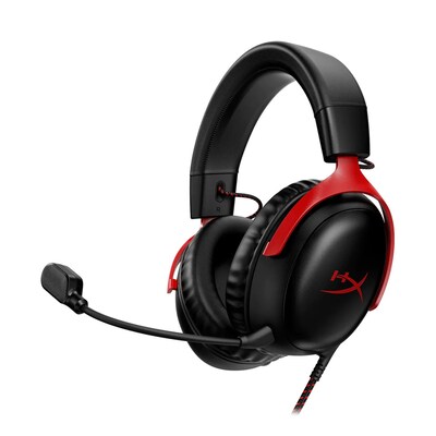 kabelgebundenes günstig Kaufen-HyperX Cloud III Black/Red Kabelgebundenes Gaming Headset. HyperX Cloud III Black/Red Kabelgebundenes Gaming Headset <![CDATA[• Anwendungsbereich: Gaming, Kopfbügel beidseitig • Kabelgebunden, Schwarz/ Rot, 308g • PC/ Notebook, PlayStation4, PlaySt