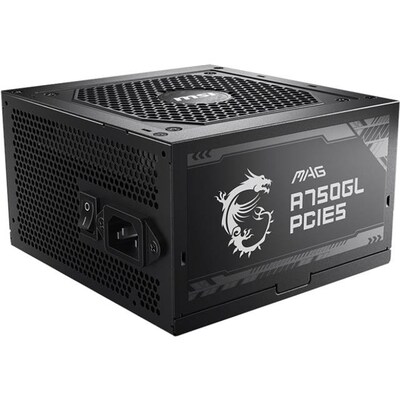 MSI MAG A750GL 750 Watt ATX3.0 80+ Gold Netzteil PCIe 5.0 120mm Lüfter