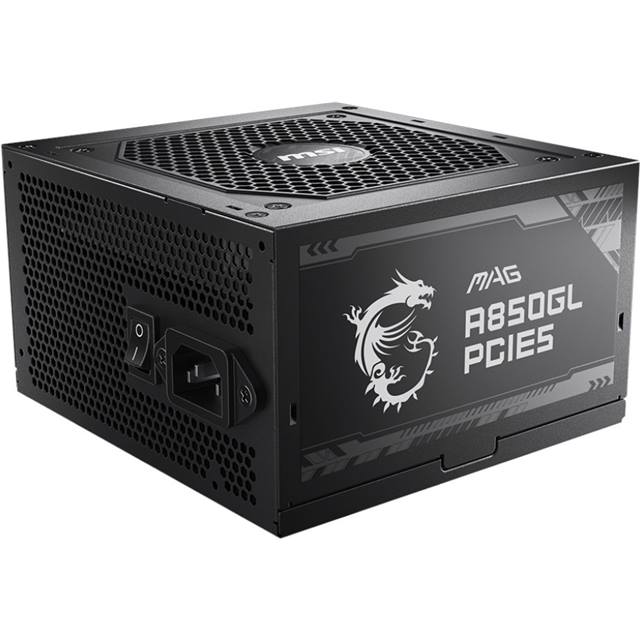 MSI MAG A850GL 850 Watt ATX3.0 80+ Gold Netzteil PCIe 5.0 120mm L&uuml;fter