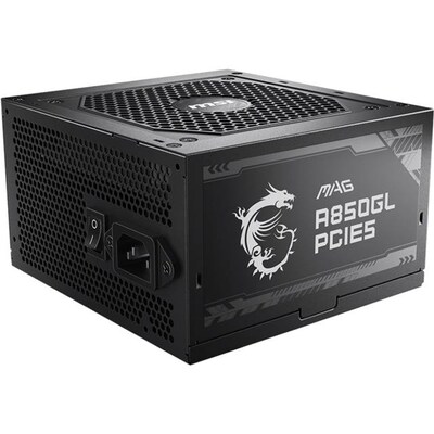 85 g günstig Kaufen-MSI MAG A850GL 850 Watt ATX3.0 80+ Gold Netzteil PCIe 5.0 120mm Lüfter. MSI MAG A850GL 850 Watt ATX3.0 80+ Gold Netzteil PCIe 5.0 120mm Lüfter <![CDATA[• Leistung 850 Watt 80+ Gold Netzteil ATX3.0 PCIe 5.0 • 80 Plus Gold Zertifizierung • T