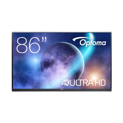 Optoma 5862RK+ 218,4cm (86") Interaktives 4K Multi-Touch Large Format Display