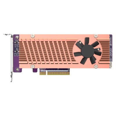 Dual Q günstig Kaufen-QNAP QM2 Card QM2-2P-384A PCIe 3.0 Erweiterungskarte für zwei M.2 NVMe SSDs. QNAP QM2 Card QM2-2P-384A PCIe 3.0 Erweiterungskarte für zwei M.2 NVMe SSDs <![CDATA[• Dual M.2 22110/2280 PCIe NVMe SSD Erweiterungskarte • 2 x M.2 22110 oder 2280