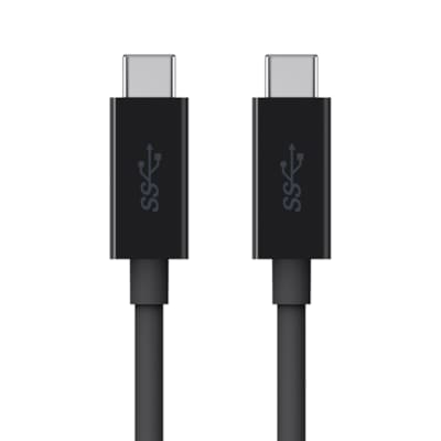 4K Kabel  günstig Kaufen-Belkin USB-C/ USB-C Monitorkabel 4K, 5 Gbit/s 100W, 2m, Schwarz. Belkin USB-C/ USB-C Monitorkabel 4K, 5 Gbit/s 100W, 2m, Schwarz <![CDATA[• USB-C™-Bildschirmkabel (USB Type-C™) • Anschlüsse: USB Typ C und USB Typ C • Farbe: schwarz, Länge: 2,0