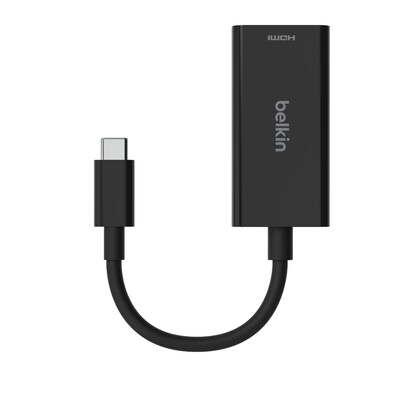 HDMI Auf günstig Kaufen-Belkin USB-C auf HDMI 2.1 Adabter 19cm schwarz. Belkin USB-C auf HDMI 2.1 Adabter 19cm schwarz <![CDATA[• HDMI-Adapter • Anschlüsse: USB Typ C und HDMI-Buchse • Farbe: schwarz, Länge: 0,19m • 8K, 4K, mit HDR kompatibe • Farbe: Schwarz]]>. 