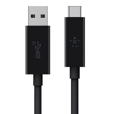 USB zu günstig Kaufen-Belkin USB 3.1 USB-C auf USB-A Kabel Superspeed+, 1m Schwarz. Belkin USB 3.1 USB-C auf USB-A Kabel Superspeed+, 1m Schwarz <![CDATA[• USB-Kabel • Anschlüsse: USB Typ C und USB Typ A • Farbe: schwarz, Länge: 1,0m • Datenübertragungsraten bis zu 