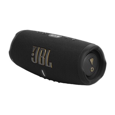 schwarz/Floral günstig Kaufen-JBL Charge 5 WiFi + AirPlay kabelloser Bluetooth-Lautsprecher geschützt schwarz. JBL Charge 5 WiFi + AirPlay kabelloser Bluetooth-Lautsprecher geschützt schwarz <![CDATA[• Kabelloses Bluetooth-Streaming, bis zu 20h Spielzeit • 7.500 mAh-Akku