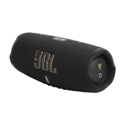 Wifi  günstig Kaufen-JBL Charge 5 WiFi + AirPlay kabelloser Bluetooth-Lautsprecher geschützt schwarz. JBL Charge 5 WiFi + AirPlay kabelloser Bluetooth-Lautsprecher geschützt schwarz <![CDATA[• Kabelloses Bluetooth-Streaming, bis zu 20h Spielzeit • 7.500 mAh-Akku