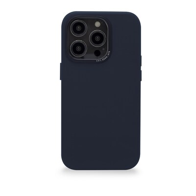 IR Wireless günstig Kaufen-Decoded Leather Backcover iPhone 14 Pro Max Steel Blue. Decoded Leather Backcover iPhone 14 Pro Max Steel Blue <![CDATA[• Passend für Apple iPhone 14 Pro Max • Material: Polycarbonat • Kameraring aus Metall • Kompatibel mit Wireless Charging • 