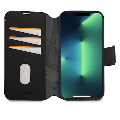 DREI günstig Kaufen-Decoded Leather Detachable Wallet iPhone 14 Black. Decoded Leather Detachable Wallet iPhone 14 Black <![CDATA[• Passend für Apple iPhone 14 • Material: Echtleder • mit abnehmbarer Brieftasche mit drei Kartenfächern • Erhöhter Rahmen bietet beso