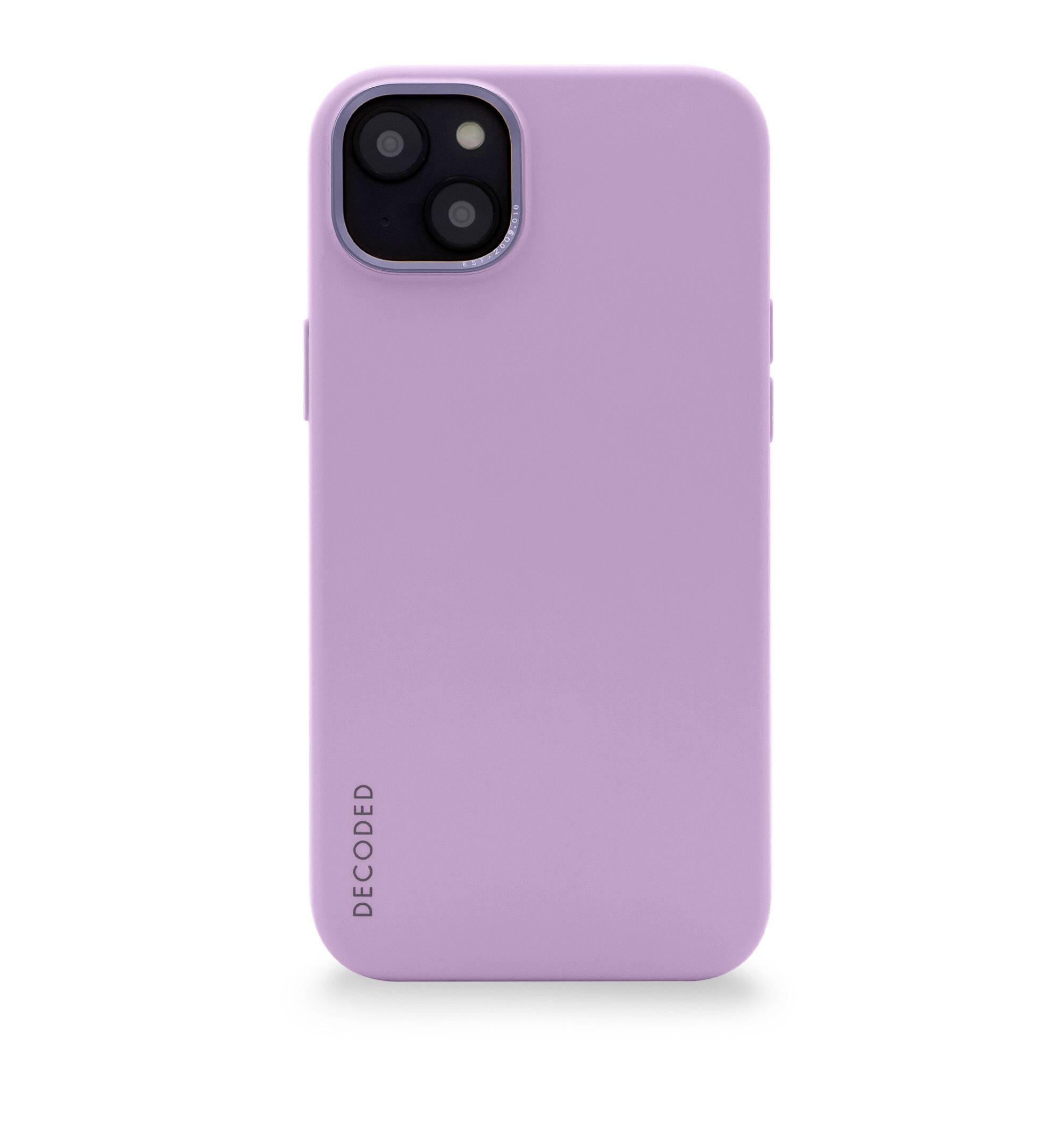 Decoded AntiMicrobial Silicone Backcover iPhone 14 Lavendel