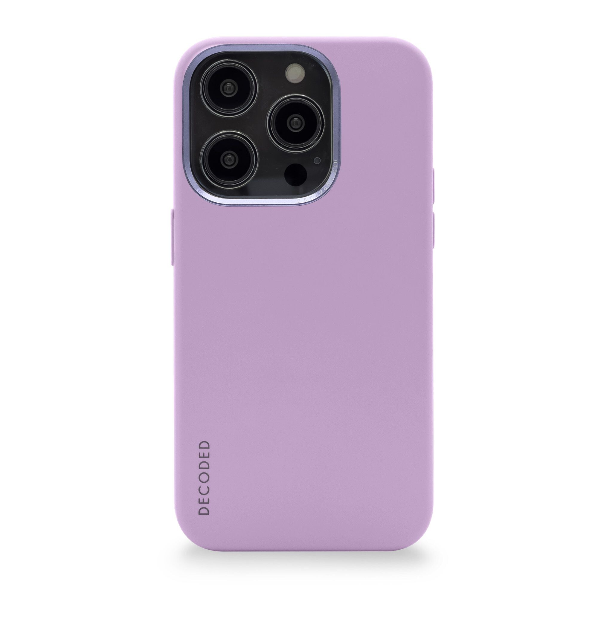 Decoded AntiMicrobial Silicone Backcover iPhone 14 Pro Lavendel