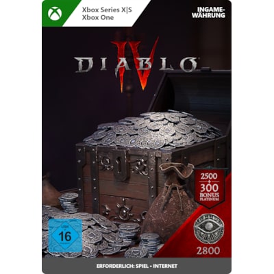Genre günstig Kaufen-Diablo IV 2800 Platinum - XBox Series S|X Digital Code. Diablo IV 2800 Platinum - XBox Series S|X Digital Code <![CDATA[• Plattform: Xbox • Genre: Abenteuer • Altersfreigabe USK: ab 16 Jahren • Produktart: Digitaler Code per E-Mail • Release: 06