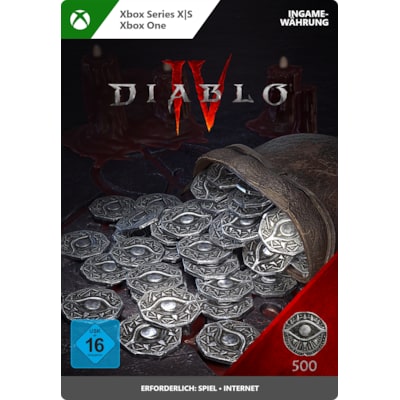 Taler Taler du günstig Kaufen-Diablo IV 500 Platinum - XBox Series S|X Digital Code. Diablo IV 500 Platinum - XBox Series S|X Digital Code <![CDATA[• Plattform: Xbox • Genre: Abenteuer • Altersfreigabe USK: ab 16 Jahren • Produktart: Digitaler Code per E-Mail • Release: 06.0