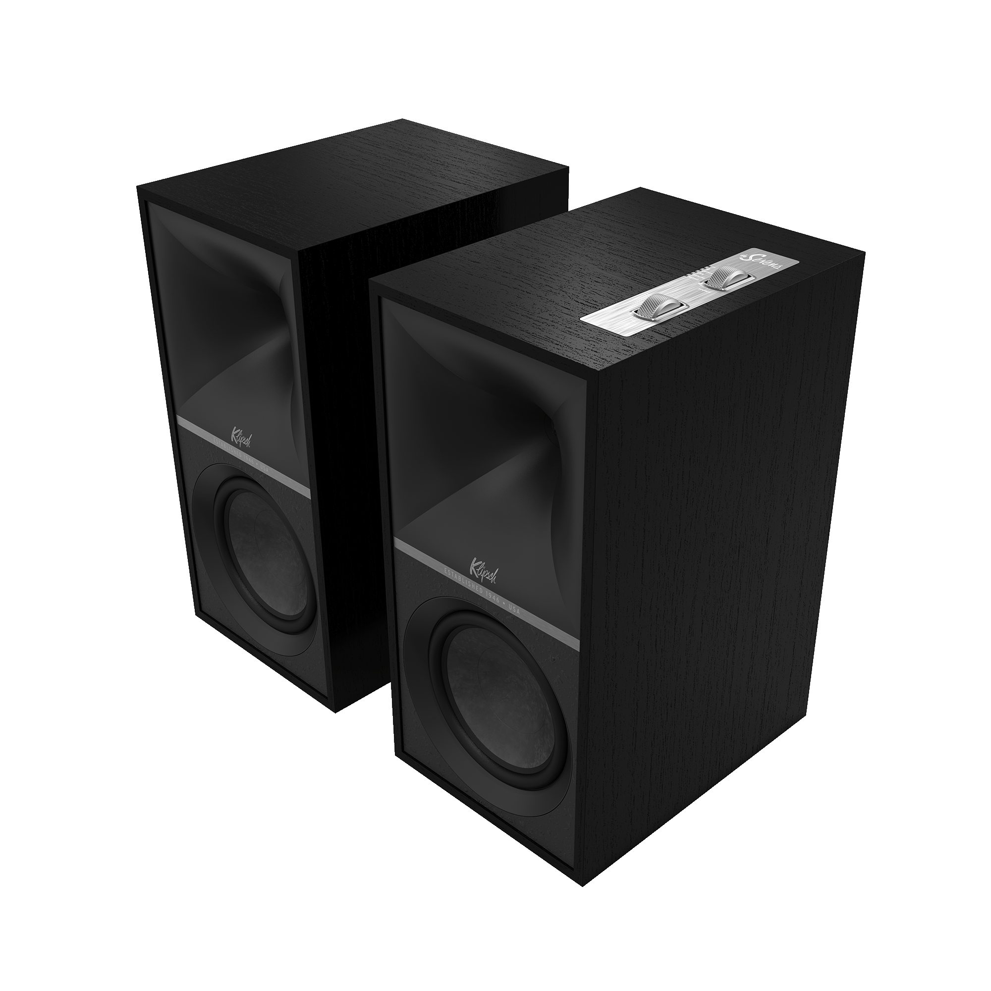 Klipsch The Sevens Aktivlautsprecher, matt schwarz