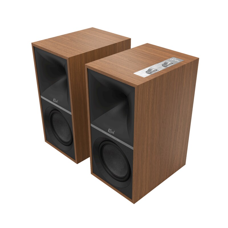 Klipsch The Sevens Aktivlautsprecher, walnuss