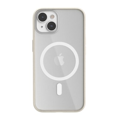 is White günstig Kaufen-Woodcessories Clear Case MagSafe iPhone 14 Offwhite. Woodcessories Clear Case MagSafe iPhone 14 Offwhite <![CDATA[• Passend für Apple iPhone 14 • Material: Bio-Material (Weizen und Strohresten), recyceltes TPU • Schützt bei Stürzen aus bis zu zwe