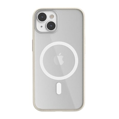 Clear günstig Kaufen-Woodcessories Clear Case MagSafe iPhone 14 Plus Offwhite. Woodcessories Clear Case MagSafe iPhone 14 Plus Offwhite <![CDATA[• Passend für Apple iPhone 14 Plus • Material: Bio-Material (Weizen und Strohresten), recyceltes TPU • Schützt bei Stürzen