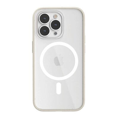 case TPU günstig Kaufen-Woodcessories Clear Case MagSafe iPhone 14 Pro Max Offwhite. Woodcessories Clear Case MagSafe iPhone 14 Pro Max Offwhite <![CDATA[• Passend für Apple iPhone 14 Pro Max • Material: Bio-Material (Weizen und Strohresten), recyceltes TPU • Schützt bei