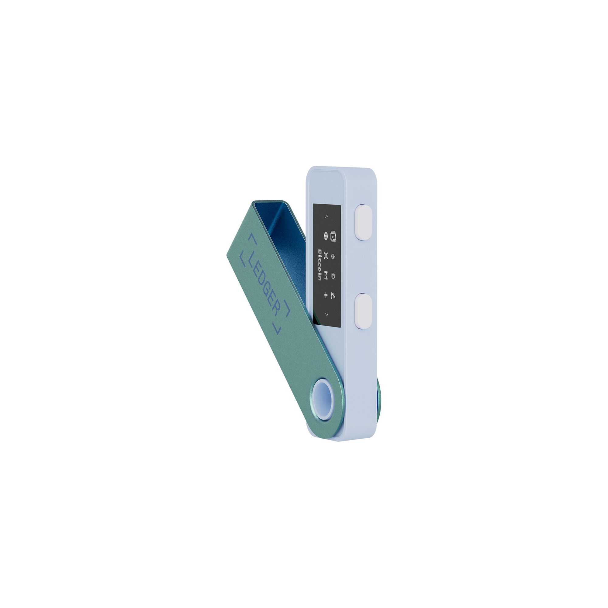 Ledger Nano S Plus Krypto-Hardware-Geldb&ouml;rse Pastel Green