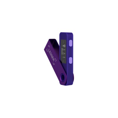 Ledger Nano S Plus Krypto-Hardware-Geldbörse Purple Amethyst