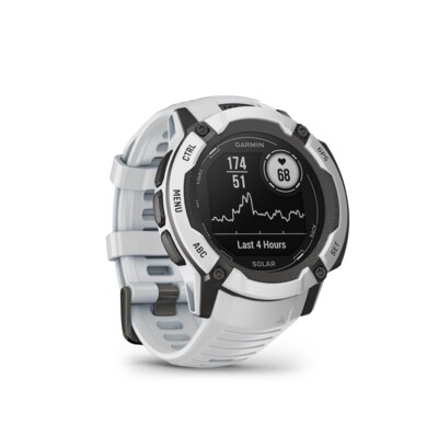 Garmin Instinct günstig Kaufen-Garmin INSTINCT 2X Solar Multisport-Smartwatch steinweiß. Garmin INSTINCT 2X Solar Multisport-Smartwatch steinweiß <![CDATA[• 2,6 cm (1,10 Zoll) LCD Display • Unbegrenzte Akkulaufzeit durch die Solarladung • Mehr als 60 Sport- und Outdoora