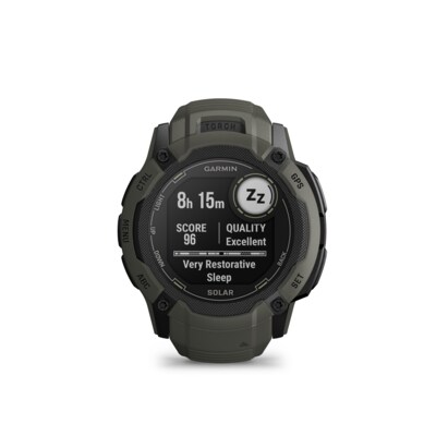 Garmin INSTINCT 2X Solar Multisport-Smartwatch moosgrün