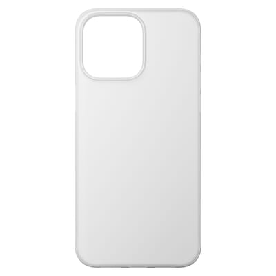 White iPhone  günstig Kaufen-Nomad Super Slim iPhone 14 Pro Max White. Nomad Super Slim iPhone 14 Pro Max White <![CDATA[• Passend für Apple iPhone 14 Pro Max • Semitransparent mit mattem Finish • Nur 0,6 Millimeter dick • Kompatibel mit kabellosem Laden • Erhöhter Kamera