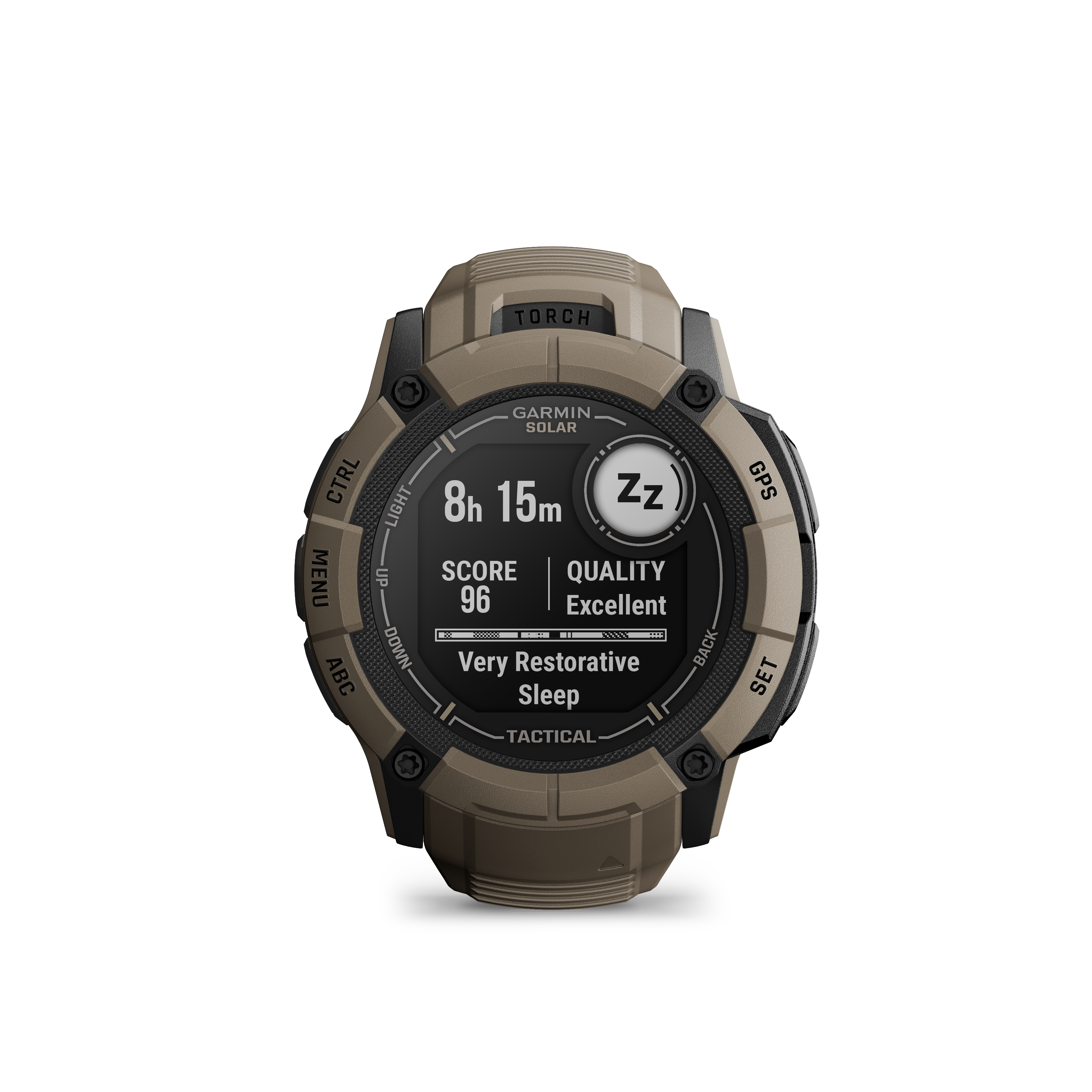 Garmin INSTINCT 2X Tactical Edition Solar Multisport-Smartwatch olivgr&uuml;n