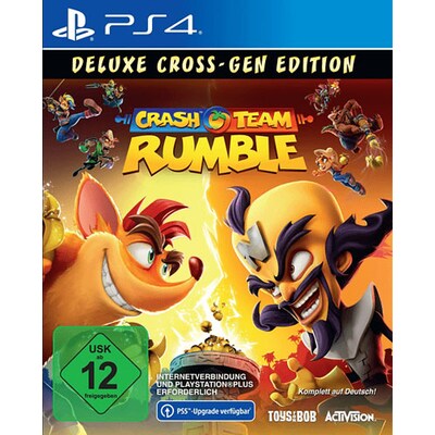 RUMBLE 2 günstig Kaufen-Crash Team Rumble Deluxe - PS4. Crash Team Rumble Deluxe - PS4 <![CDATA[• Plattform: Playstation 4 • Genre: Action • USK-Einstufung: Freigegeben ab 12 Jahren]]>. 