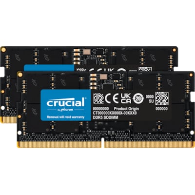 du in günstig Kaufen-32GB (2x16GB) Crucial DDR5-5200 CL 42 SO-DIMM RAM Notebook Speicher Kit. 32GB (2x16GB) Crucial DDR5-5200 CL 42 SO-DIMM RAM Notebook Speicher Kit <![CDATA[• 32 GB (RAM-Module: 2 Stück) • DDR 5-RAM 5200 MHz • CAS Latency (CL) 42 • Anschluss:262-pin