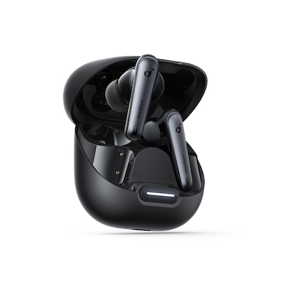 ANKER  günstig Kaufen-soundcore by Anker Liberty 4 NC True-Wireless In-Ear Bluetooth-Kopfhörer schwarz. soundcore by Anker Liberty 4 NC True-Wireless In-Ear Bluetooth-Kopfhörer schwarz <![CDATA[• Typ: True-Wireless-Kopfhörer - geschlossen • Übertragung: Bluetoo