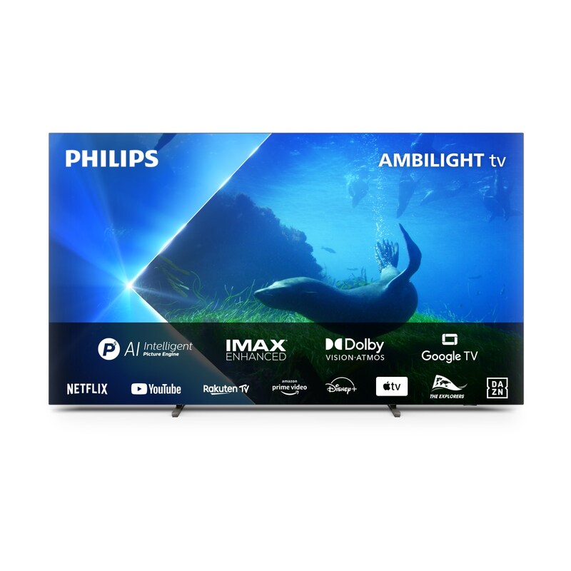 Philips 42OLED808 105cm 42" 4K OLED 120 Hz Ambilight Google Smart TV Fernseher