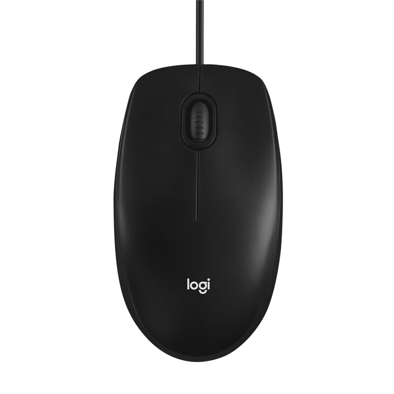 Logitech M100 Schwarz - Kabelgebundene Maus - Komfortabel. Robust. Unverzichtbar