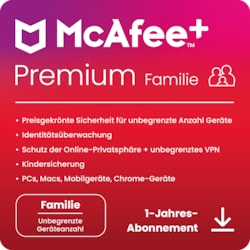 McAfee Plus Premium - Family | Download &amp;amp; Produktschl&uuml;ssel