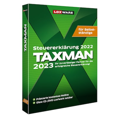 Lexware | TAXMAN 2023 Box & Produktschlüssel