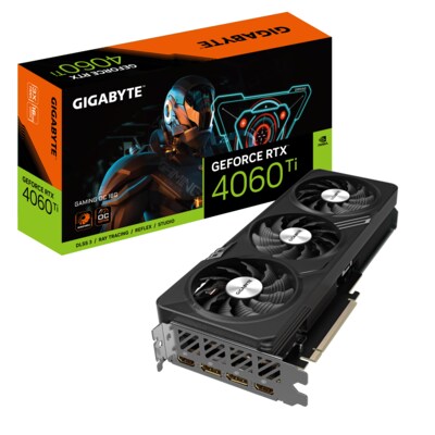 2xHDMI günstig Kaufen-GIGABYTE GeForce RTX 4060Ti GAMING OC 16GB GDDR6 Grafikkarte 2xHDMI 2xDP. GIGABYTE GeForce RTX 4060Ti GAMING OC 16GB GDDR6 Grafikkarte 2xHDMI 2xDP <![CDATA[• GeForce RTX 4060Ti, Ada Lovelace, mit DLSS 3, werksseitig übertaktet • 16GB GDDR6-RAM (128bi