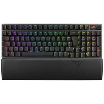 Of A günstig Kaufen-ASUS ROG Strix Scope II 96 - Kabellose Gaming Tastatur. ASUS ROG Strix Scope II 96 - Kabellose Gaming Tastatur <![CDATA[• 96% Layout • Tri-Mode-Verbindung: USB, Bluetooth, 2,4 Ghz • Hot-Swap-fähige Switches • Schalldämpfender Schaumstoff mit sch