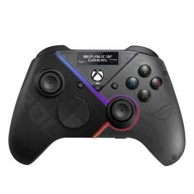 Me Contro günstig Kaufen-ASUS ROG Raikiri Pro Controller für PC & XBOX. ASUS ROG Raikiri Pro Controller für PC & XBOX <![CDATA[• Eingebautes OLED-Display • Tri-Mode-Konnektivität (USB-C, Bluetooth, 2,4 Ghz) • Intuitive Bedienelemente auf der Rückseite 