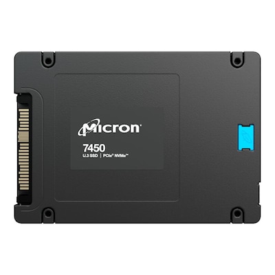 Micro B günstig Kaufen-Micron 7450 PRO NVMe U.3 SSD 1,92TB 3D NAND TLC 2,5 zoll. Micron 7450 PRO NVMe U.3 SSD 1,92TB 3D NAND TLC 2,5 zoll <![CDATA[• 1,92 TB - 15 mm Bauhöhe • 2,5 Zoll, PCIe 4.0 • Maximale Lese-/Schreibgeschwindigkeit: 6.800 MB/s / 2700 MB/s • Enterpris