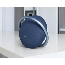 Harman Kardon Onyx Studio 7 Tragbarer Bluetooth- Lautsprecher blau
