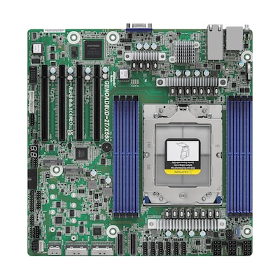 mm mit  günstig Kaufen-ASRock Rack GENOAD8UD-2T/X550 Server Mainboard AMD EPYC SP5. ASRock Rack GENOAD8UD-2T/X550 Server Mainboard AMD EPYC SP5 <![CDATA[• Mainboard mit Sockel SP5 für AMD EPYC Prozessoren • System-on-Chip (SoC), 4 PCIe5.0 x16 • 8x DDR5 DIMM, octa PC5-384