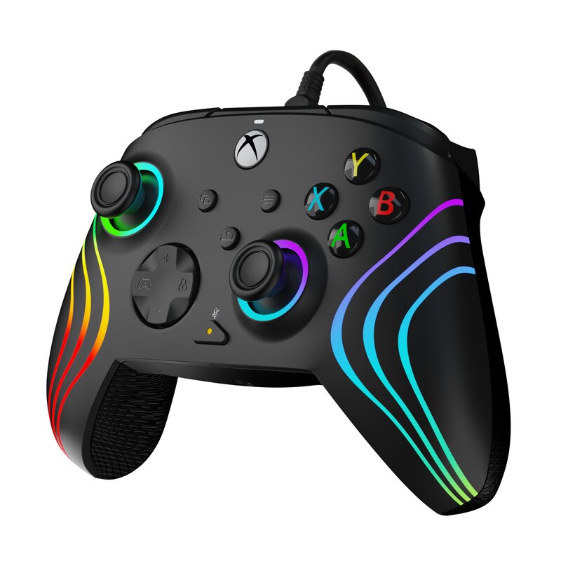 PDP Gaming Controller für Xbox Series X|S & Xbox One Afterglow schwarz