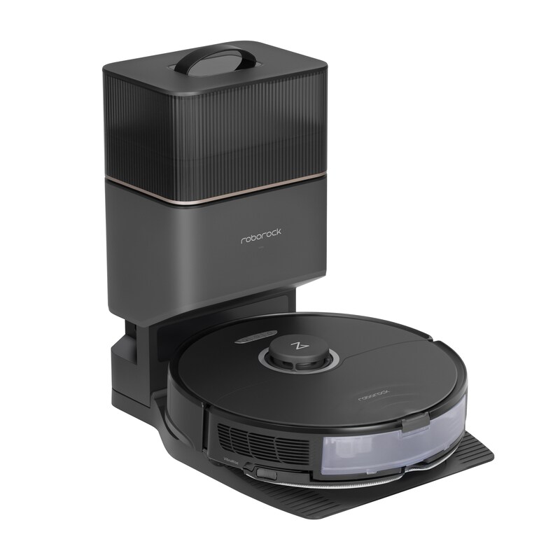 Roborock S8+ Saug-/Wischroboter mit Absaugstation schwarz