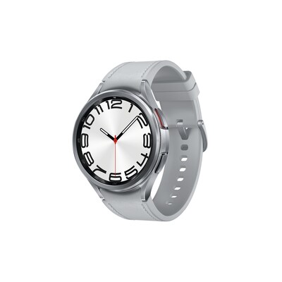 Watch6 günstig Kaufen-Samsung Galaxy Watch6 Classic LTE SM-R965F 47mm Silver Smartwatch. Samsung Galaxy Watch6 Classic LTE SM-R965F 47mm Silver Smartwatch <![CDATA[• 3,7 cm (1,5 Zoll) AMOLED Display • Edelstahl Gehäuse • Wasserfest: IP68 Wasserdichtigkeit: 5 ATM • Mob